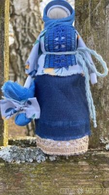 Народная кукла мотанка Берегиня - 2