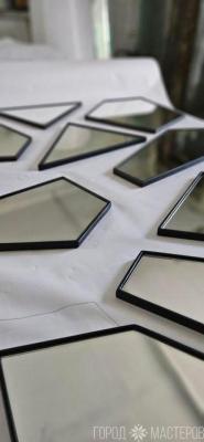 Зеркальное панно Zeno S black - 5