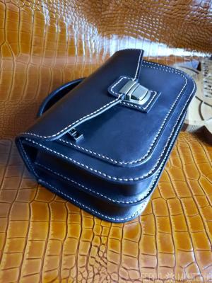 Мужская  сумка -барсетка ручной работы из натуральной кожи - 4