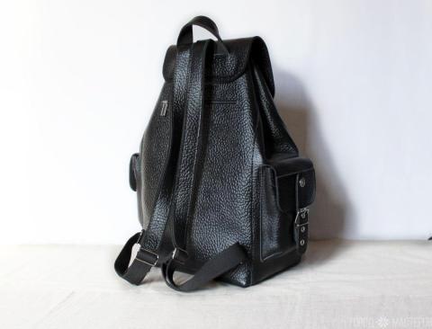 Кожаный рюкзак (Backpack-172) - 2