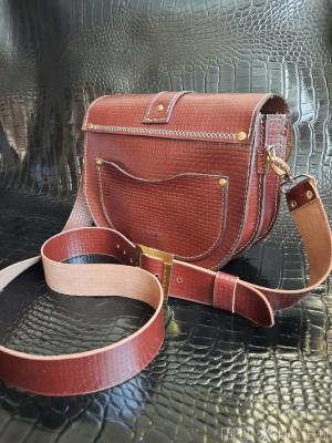 Сумка из натуральной кожи ручной работы - 3